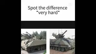 Spot the Difference: M163 vs. Machbet - Extreme Difficulty#M163 #Machbet #army #antiair #military