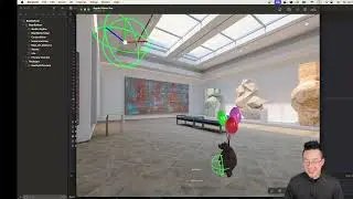 VisionOS Bear Balloons App - Tutorial - Reverse Gravity Yields No Collisions