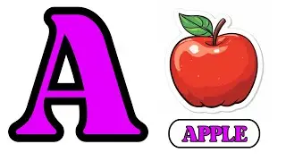 ABC Flashcards for Toddlers | Learn First Words & Alphabets