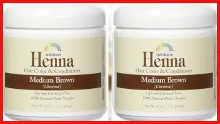 Great product -  Rainbow Research Henna Hair Color and Conditioner, Persian Brown Chestnut, 4 Ounce