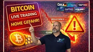 Bitcoin Live Trading &ndash; DAS war&rsquo;s?!