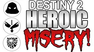 THE MOST DIFFICULT HEROIC STRIKE MODIFIERS! The Worst/Funniest Destiny 2 Gameplay!
