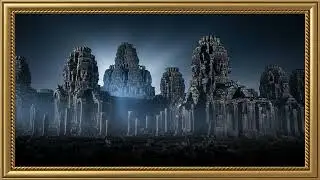 4K Frame Wallpaper Bayon Temple Cambodia (10 image frame) #4kwallpaper #livewallpaper4k #angkorwat