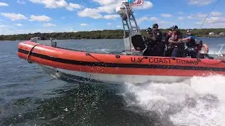USCG Crew Conducts Non Compliant Vessel Pursuit