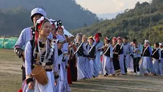 ꓡꓲ-ꓢꓴ ꓘꓳꓼ ꓫꓵꓼ ꓑꓮꓲ  | Dance by Hazolo Village | Indian Lisu New Year | Khoshi PAI | #lisu  #lisutribe