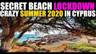 Hidden Ayia Napa beach Cyprus