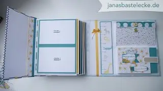 Hardcover Erinnerungsalbum für Babys 1. Jahr