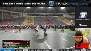 Junior 285 Max Darrah Thoroughbred Wrestling Academy Vs Danny Camden III Mooresville Wrestling Clu