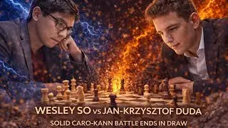 Wesley So vs Jan-Krzysztof Duda❗ Solid Caro-Kann Battle Ends in Draw ❗ World Blitz Championship 2025