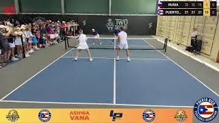 World Cup Pickleball Ronda 32  RUSIA  VS PUERTO RICO