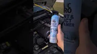 Как заставить кондиционер приятно пахнуть! #bmw #howto #diy #m3 #AC #detail #auto #acpro #vent #c...