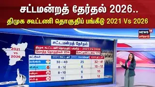 DMK Alliance Update | சட்டமன்றத் தேர்தல் 2026திமுக கூட்டணி தொகுதிப் பங்கீடு - 2021 Vs 2026 | VCK