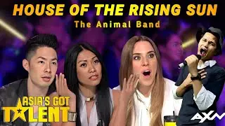 House Of The Rising Sun - The Animals With Extraordinary Super Amazing Voice On Asia's Got Talent