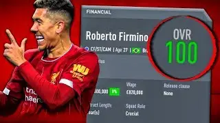 I Upgraded Players To 100 Overall In FIFA 20 Career Mode...