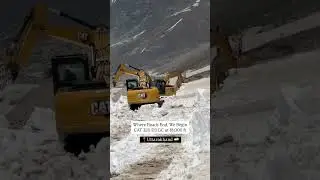 15 CAT Excavators Power Through Uttarakhand! #catmachines #gainwellcat