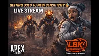 Getting Used to New Sensitivity | Lifeline Solo Queue | Apex Legends