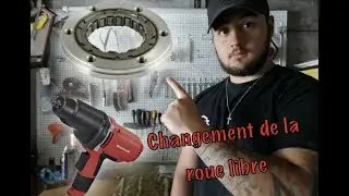 COMMENT CHANGER UNE ROUE LIBRE (450 TRITON) une galère😪