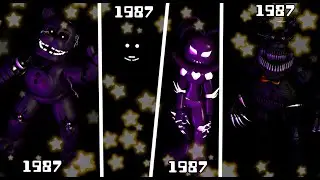 ALL TYPES OF SHADOW ANIMATRONICS Fanmade Timeline V1