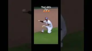 Guy in outfield makes amazing slide and throws player out🥵🥵🥵