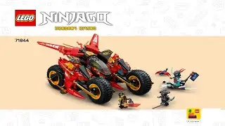 🍀 LEGO instructions 🍀 Ninjago 🍀 71844 🍀 Ninja Combat Vehicle 🍀