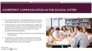 The Importance of Competent Communication