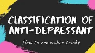 classification of antidepressant drugs, antidepressant pharmacology, antidepressant drugs