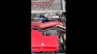 Blitz blow of valve Flutter sound Sutututututu - Subaru wrx sti