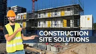 Shipping Container Offices for Construction Sites