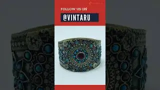Gypsy Beaded Stones Kuchi Bracelet   Classic Jewelry
