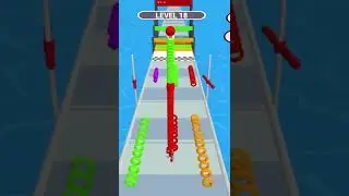 Neck Stack Run All Levels Gameplay Walkthrough Android, iOS NEW UPDATE MAX LEVEL #shorts