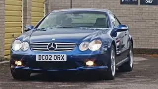 2002 SL55 AMG Jasper Blue – ASMR every feature and sound, scenic drive