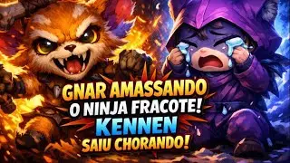 GNAR FAZENDO KENNEN CHORAR NA PARTIDA