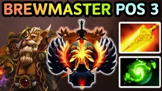 🔥 BREWMASTER OFFLANE PRIMAL SPLIT WINS FIGHTS | DOTA 2 GAMEPLAY 🔥