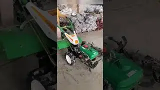 Orchard greenhouse management rotary tiller Garden management machine four-wheel drive rear.