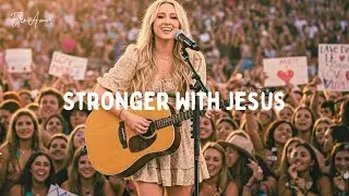 Stronger With Jesus | Powerful Country Gospel Song of Faith & Hope (Official Lyric)