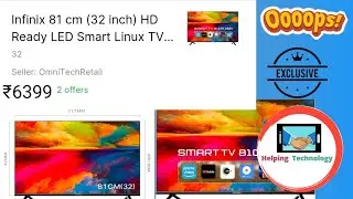 Unboxing Infinix 81 cm (32 inch) HD Ready LED Smart Linux TV 2024 Edition (32Y1S)