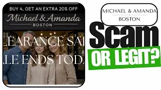 Michael & Amanda Boston Review: Legit or Scam Store? Honest Verdict