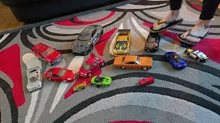 Model car walk over in flip-flops  #modelcarcrush #asmrsounds #asmrcrunch ##crushingasmr 