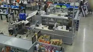Massive Walmart store looting