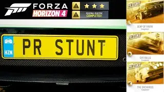 Forza Horizon 4 Spring PR Stunts Leap of Faith, Catbells and The Orchards