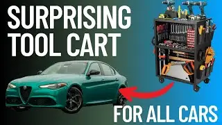Garage Game Changer! 🛠️ Our New Tool Caddy for EASIER Car Work!