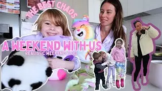 Raw & Real Mum Life | A Wild Weekend With My Kids + Snow Time in The Hunter Valley ☃️