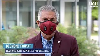 Fall 2020 at U of T Scarborough with Desmond Pouyat, Dean of Student Experience & Wellbeing