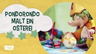 Pondorondo malt ein Osterei | Unser Sandmännchen