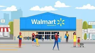 Walmart Shopping Programm Animated Explainer Video