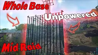 I FOUND this UNPOWERED Base LOST ISLAND CROUCH while raiding I Insane Loot I Ark PVP