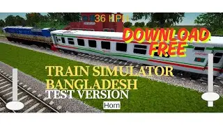 Train Simulator Bangladesh (TSBD) Android Test Game Download. Rahamat Studio