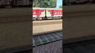 Train crossing | Crossing Shivaji Bridge station | Travel by Train | Indian Railway