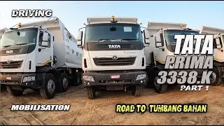 Driving TATA Prima 3338.K [part 1]