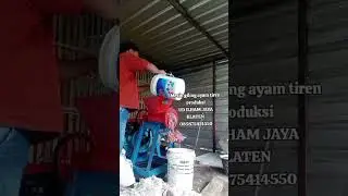 Mesin giling ayam tiren || sampah organik || limbah resto